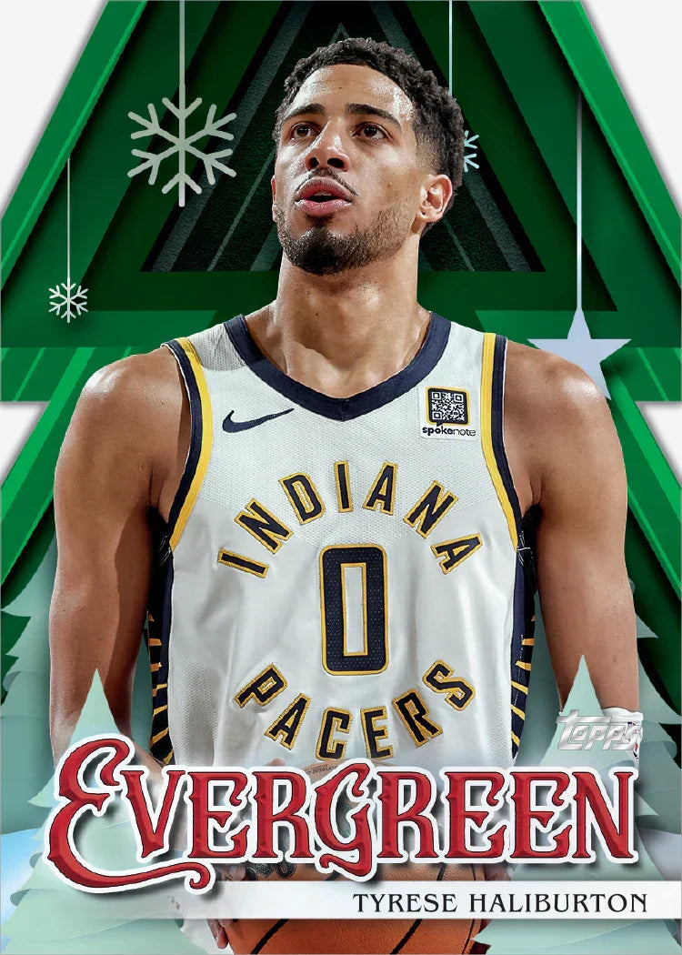 2025/26 Topps Holiday Basketball Countdown Advent Calendar