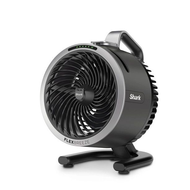Shark FlexBreeze HydroGo FA050UK Misting Fan – Indoor & Outdoor Portable Cooling Fan – Charcoal