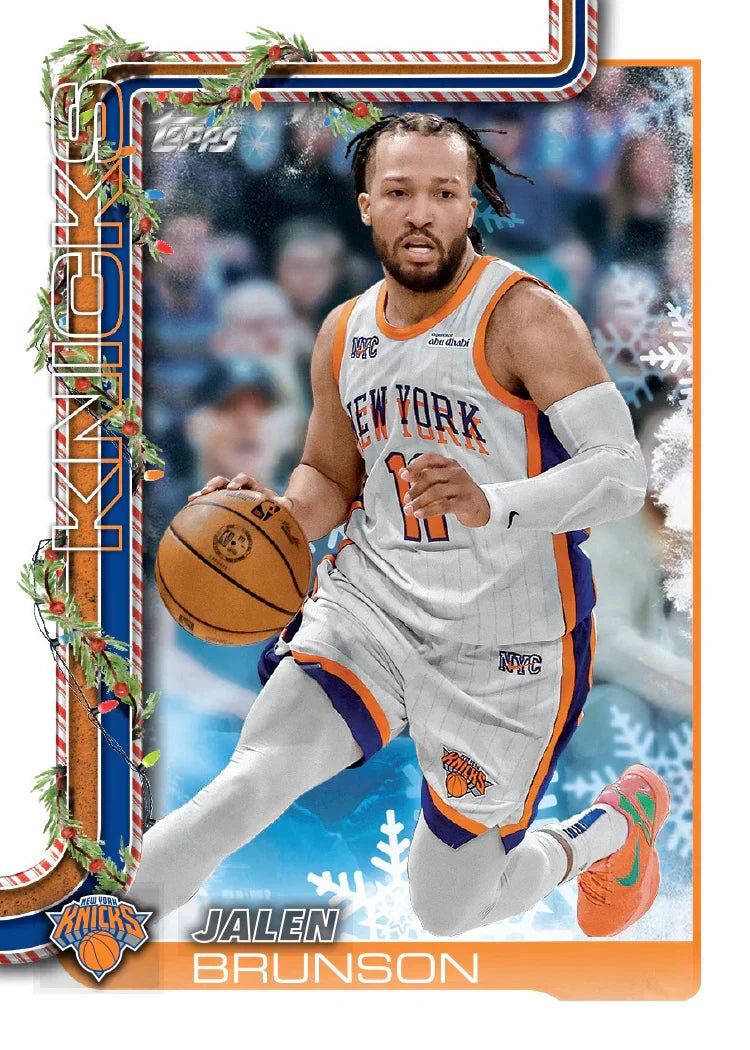 2025/26 Topps Holiday Basketball Countdown Advent Calendar