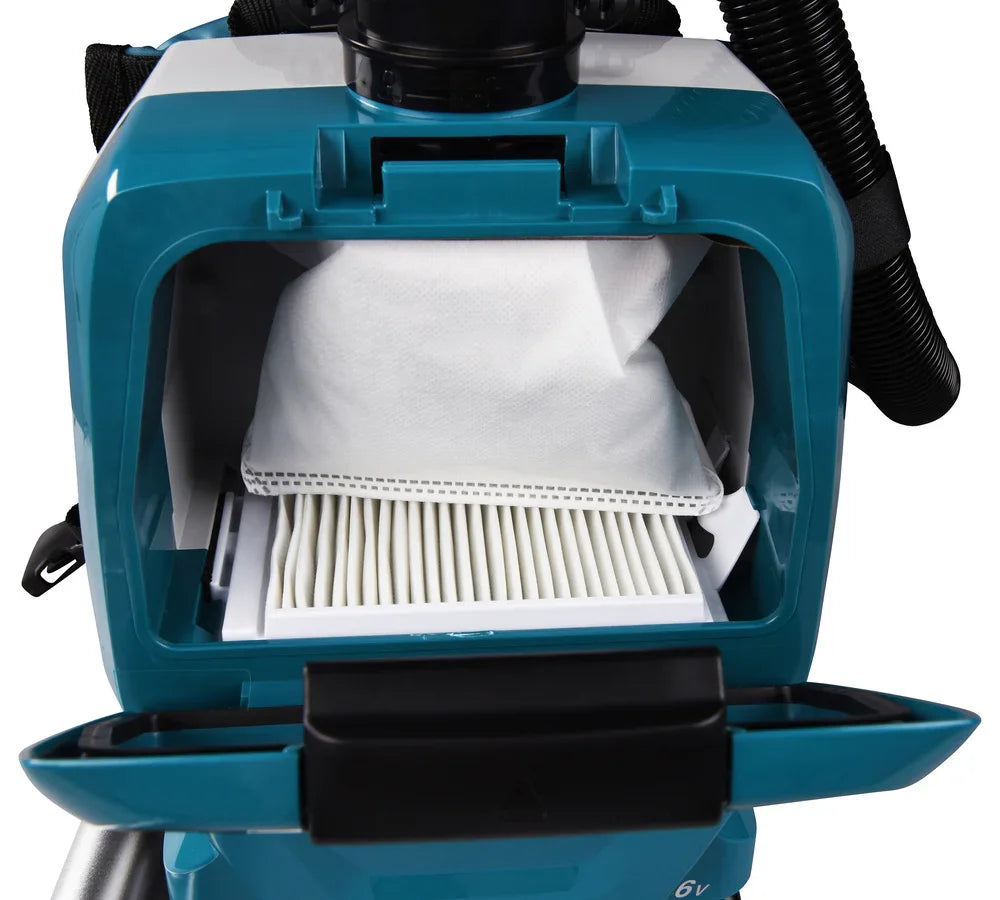 Makita 18v DVC261TX25 Hepa Cordless Backpack Vacuum - Full kit