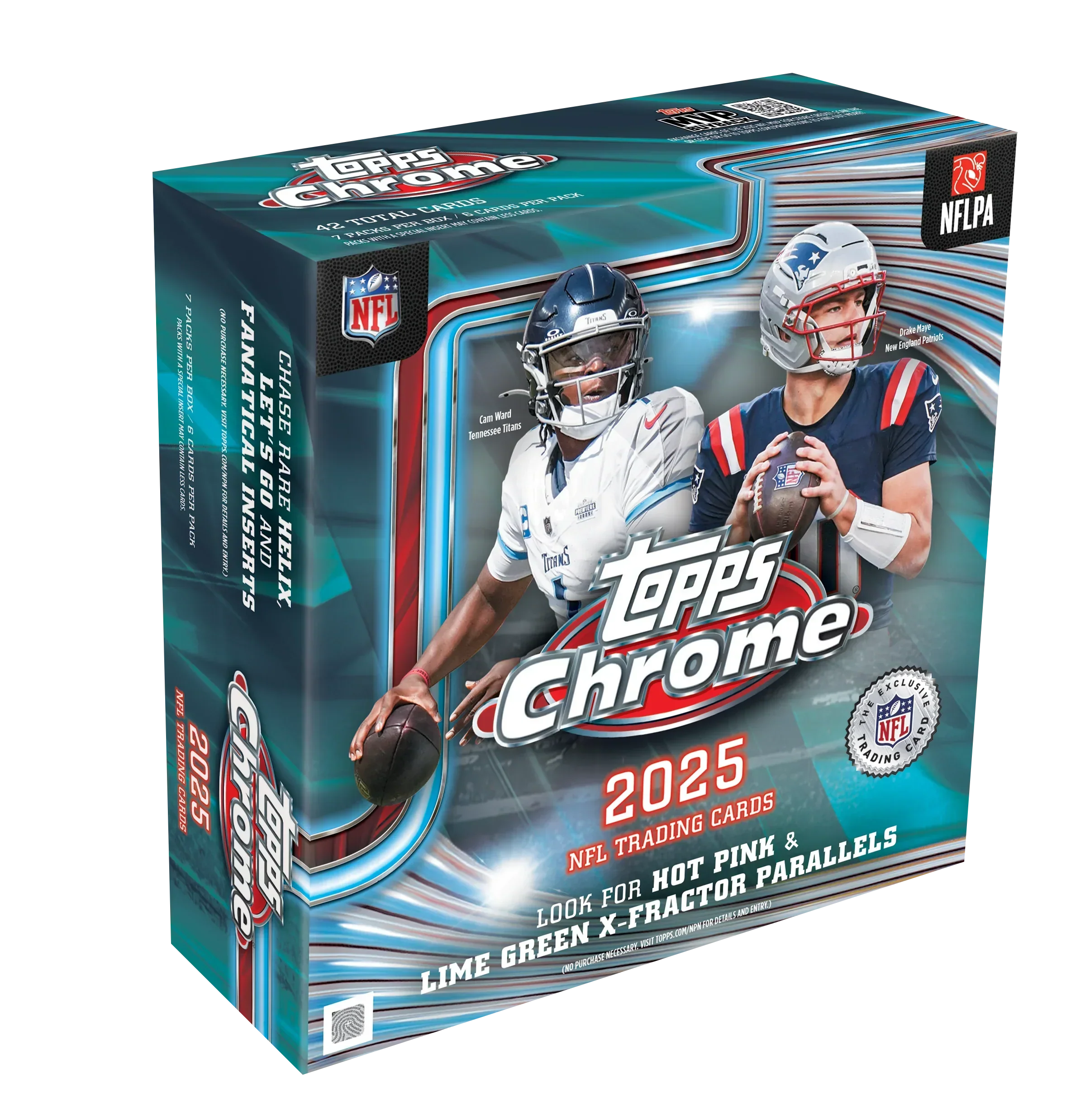 2025 Topps Chrome NFL Mega Box