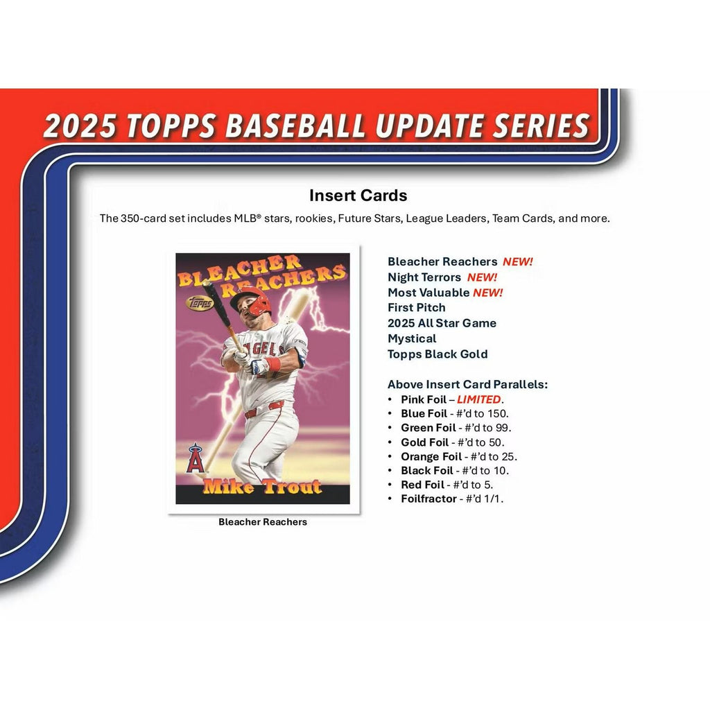 2025 Topps Update Series Baseball Fat Pack