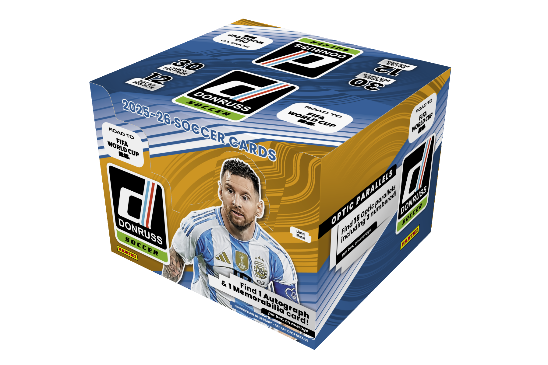 2025-26 Panini Donruss Road To FIFA World Cup 2026 Hobby Box