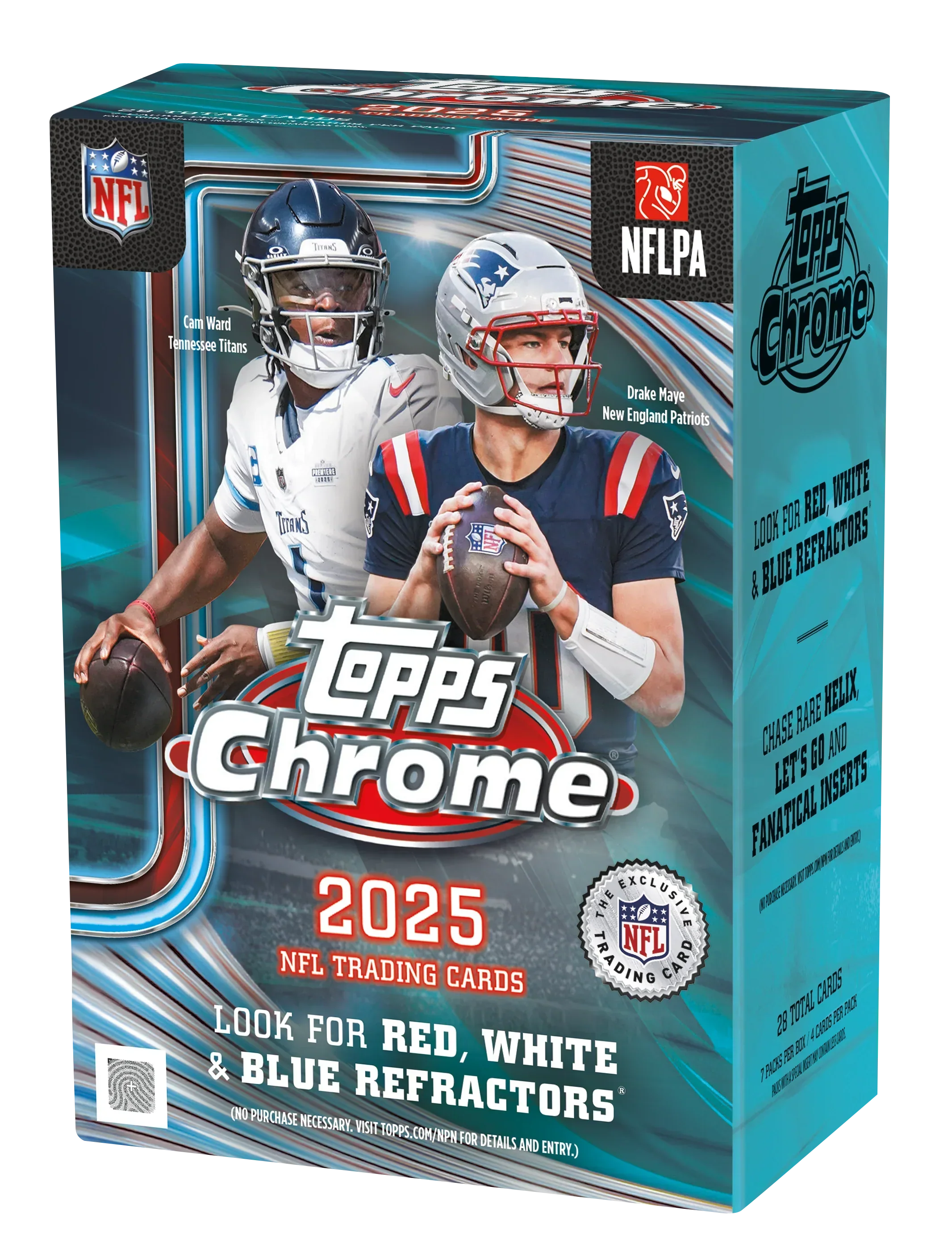 2025 Topps Chrome NFL Value Box